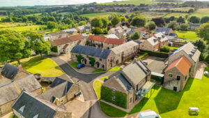 Plawsworth Hall cottages in Durham